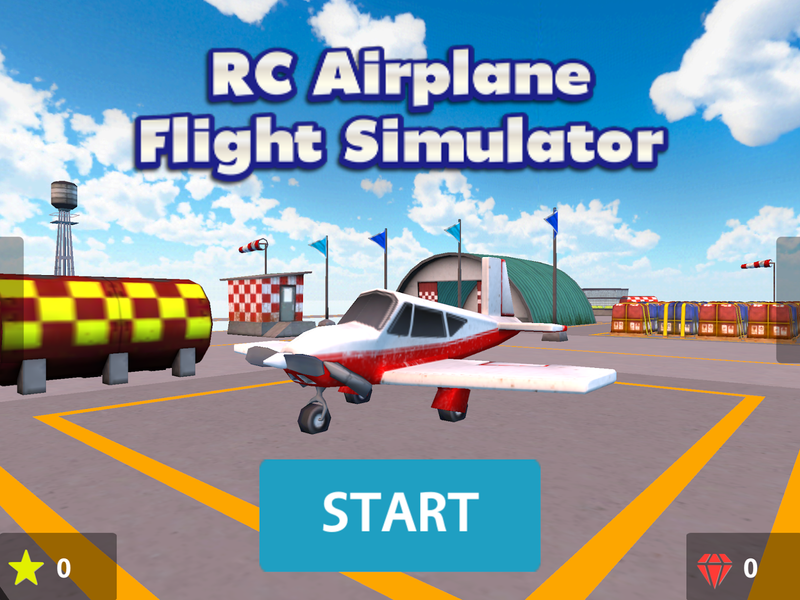 RC Airplane Flight Simulator - Gameplay image of android game