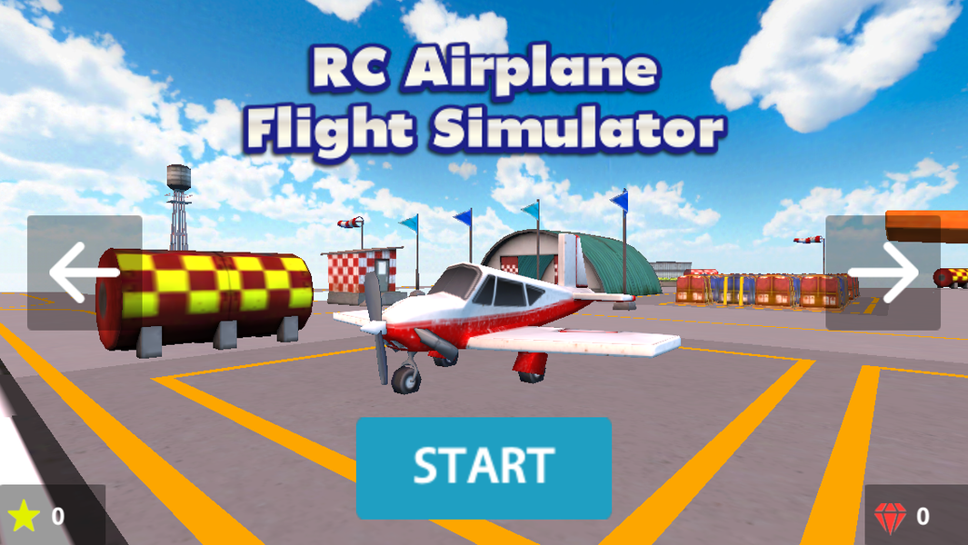 RC Airplane Flight Simulator - Gameplay image of android game