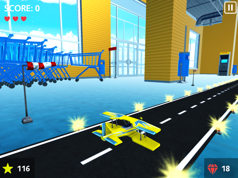 RC Airplane Flight Simulator - Gameplay image of android game