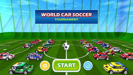 WORLD CAR SOCCER TOURNAMENT 3D - Gameplay image of android game