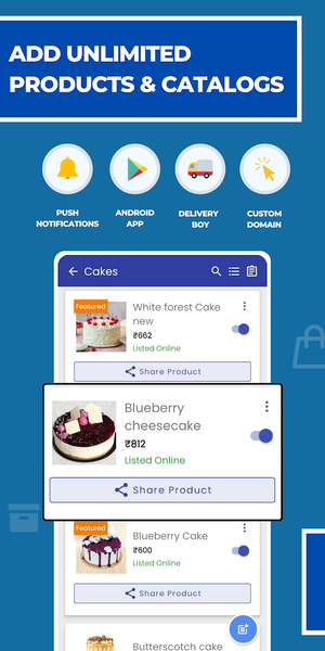 ZyadaShop: Create Online Store - Image screenshot of android app