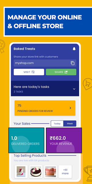 ZyadaShop: Create Online Store - Image screenshot of android app