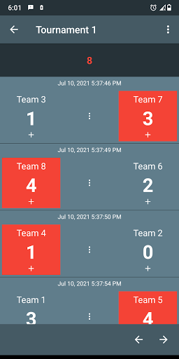 Tournament Manager - Image screenshot of android app