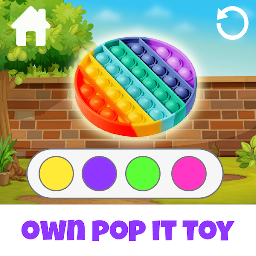 Pop it fidget toy creator game - عکس برنامه موبایلی اندروید