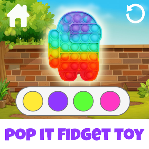 Pop it fidget toy creator game - عکس برنامه موبایلی اندروید