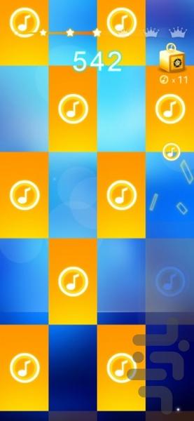 پیانو جادویی _ piano Magic Tiles - عکس بازی موبایلی اندروید