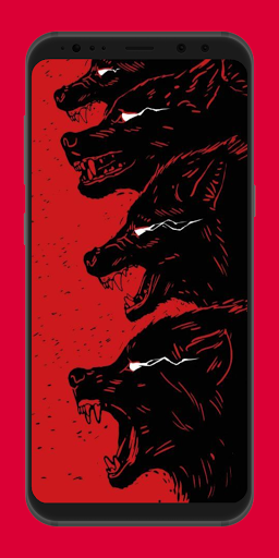 Black and Red Wallpaper ۴K - عکس برنامه موبایلی اندروید