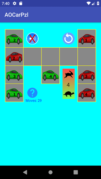 AO Car Puzzle - Gameplay image of android game