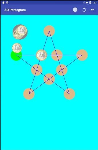 AO Pentagram - Gameplay image of android game