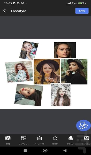 مخلوط کننده عکس - عکس برنامه موبایلی اندروید