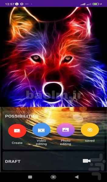 ویدیو ساز - عکس برنامه موبایلی اندروید