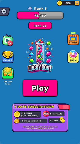 Lucky IQ - Puzzel Color Game - Gameplay image of android game