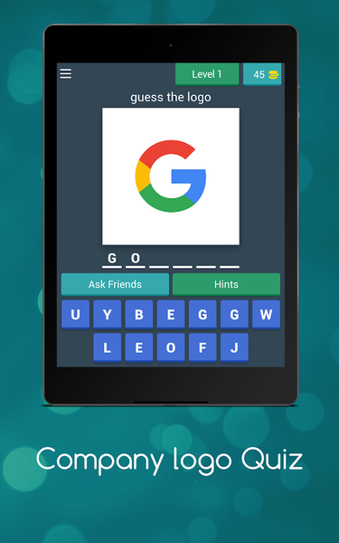 Company logo Quiz - Gameplay image of android game