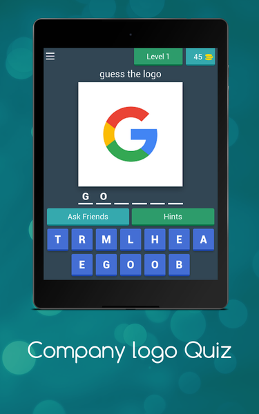 Company logo Quiz - Gameplay image of android game