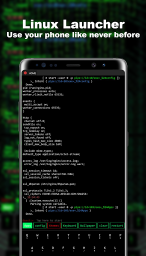 Aris Hacker Launcher - عکس برنامه موبایلی اندروید