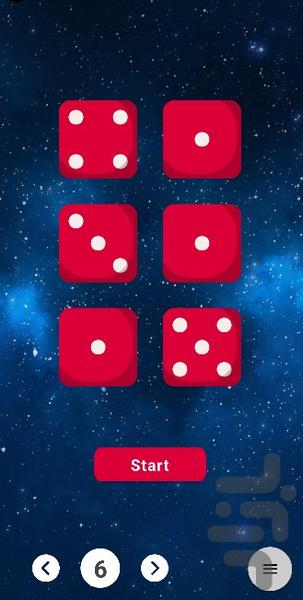 Dice - Gameplay image of android game