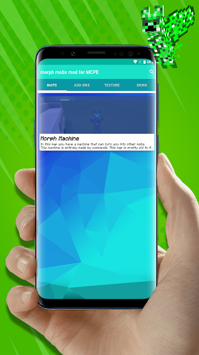 morph mobs mod for MCPE - Image screenshot of android app