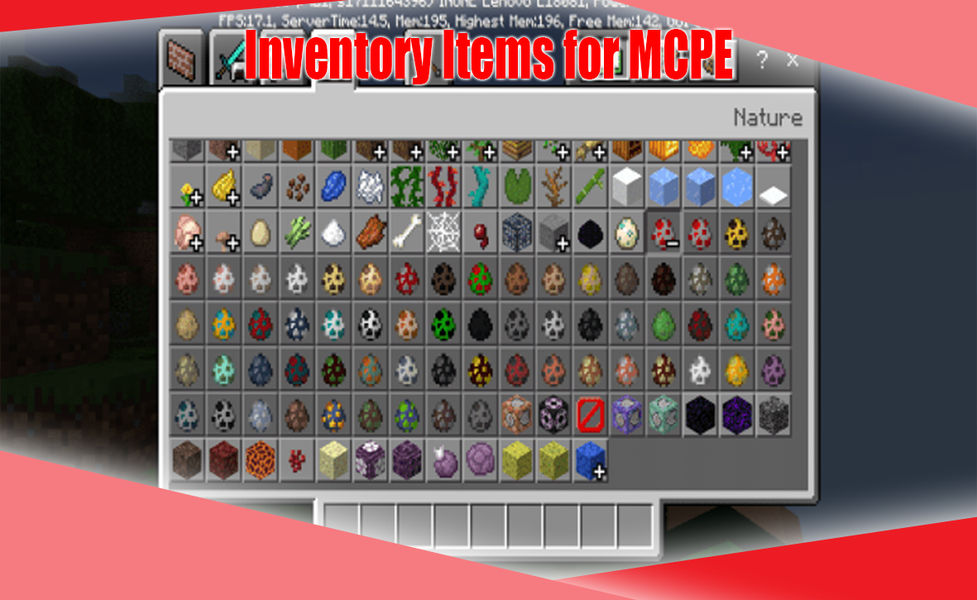 Inventory Items for Minecraft - عکس برنامه موبایلی اندروید