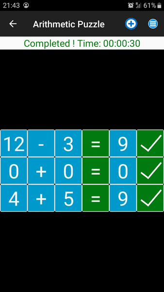 Simple Arithmetic Puzzle - عکس برنامه موبایلی اندروید