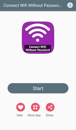 Connect Wifi Without Password - Image screenshot of android app