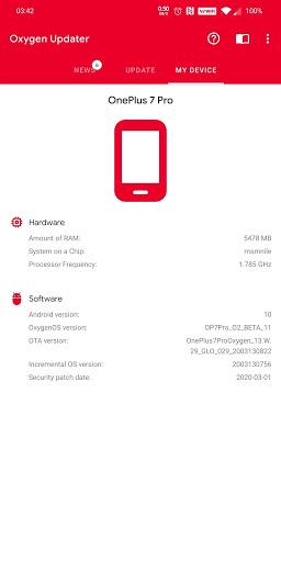 Oxygen Updater - عکس برنامه موبایلی اندروید