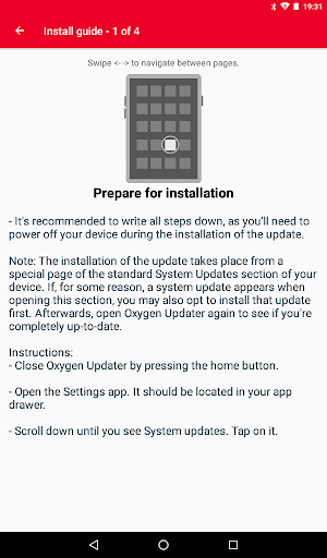 Oxygen Updater - عکس برنامه موبایلی اندروید