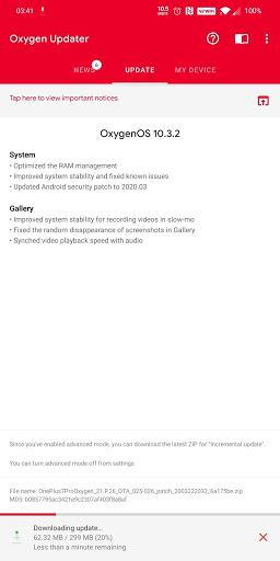 Oxygen Updater - عکس برنامه موبایلی اندروید