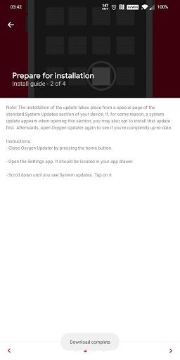 Oxygen Updater - عکس برنامه موبایلی اندروید