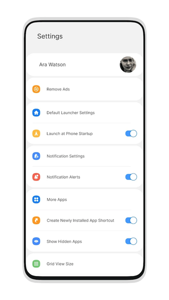 Galaxy S۲۶ Style Launcher - عکس برنامه موبایلی اندروید
