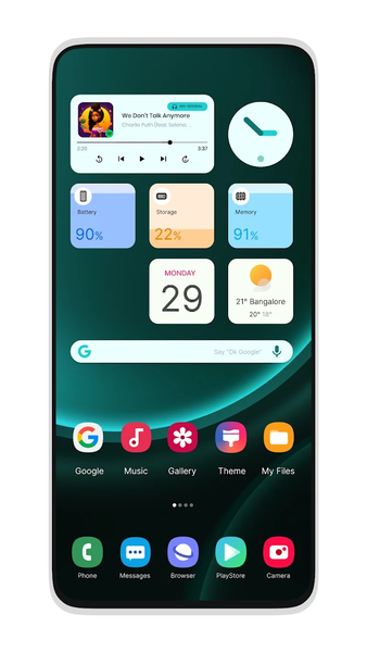 Galaxy S۲۶ Style Launcher - عکس برنامه موبایلی اندروید