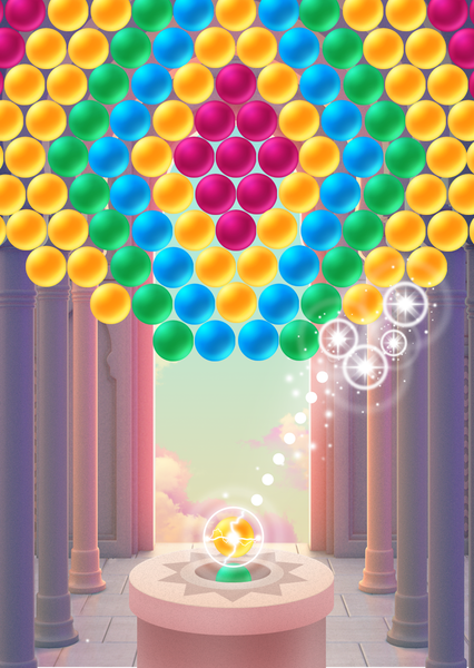 Bubble Shooter - Burst and Pop - Gameplay image of android game