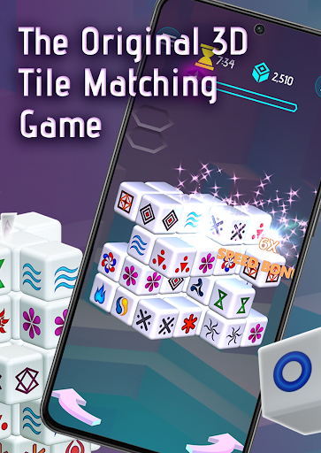 Mahjong Dimensions: 3D Puzzles - Gameplay image of android game