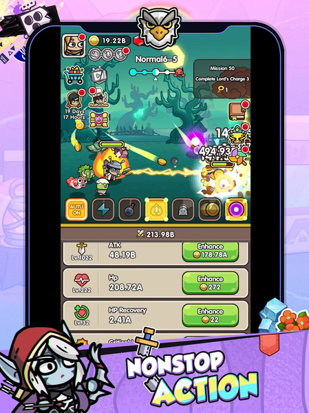 Top God: Idle Heroes - عکس بازی موبایلی اندروید