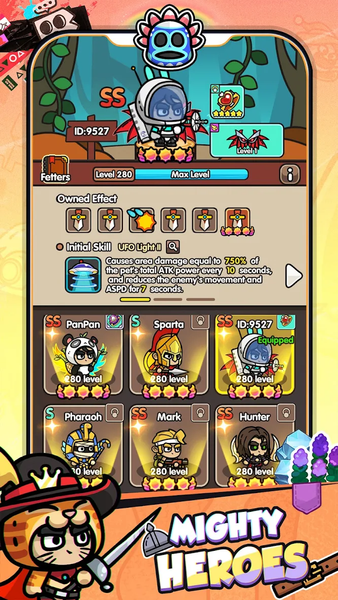 Top God: Idle Heroes - عکس بازی موبایلی اندروید