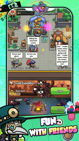 Top God: Idle Heroes - عکس بازی موبایلی اندروید