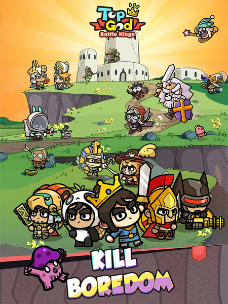 Top God: Idle Heroes - عکس بازی موبایلی اندروید