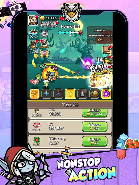 Top God: Idle Heroes - عکس بازی موبایلی اندروید