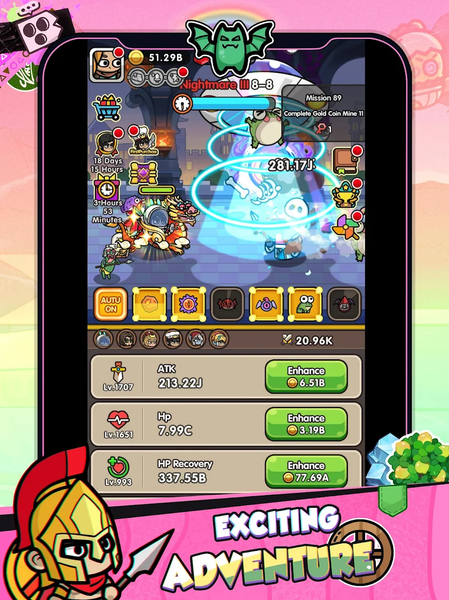 Top God: Idle Heroes - عکس بازی موبایلی اندروید
