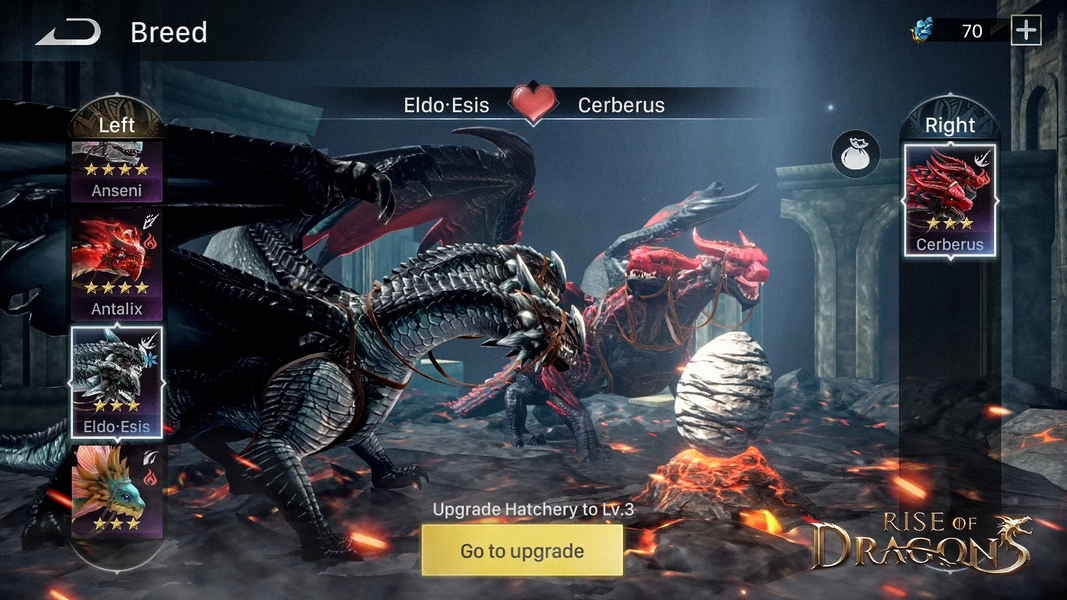 Rise of Dragons: War - Image screenshot of android app