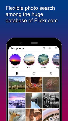 Flickr Droid - Image screenshot of android app