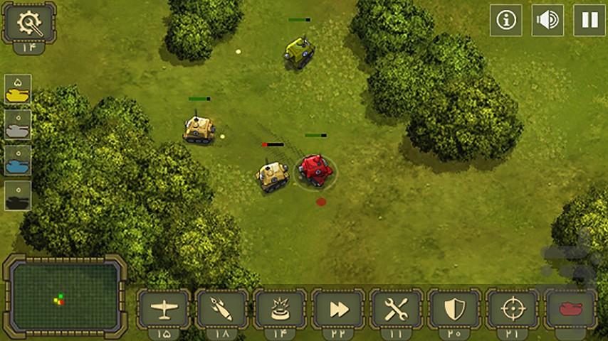 TeamTank - Gameplay image of android game