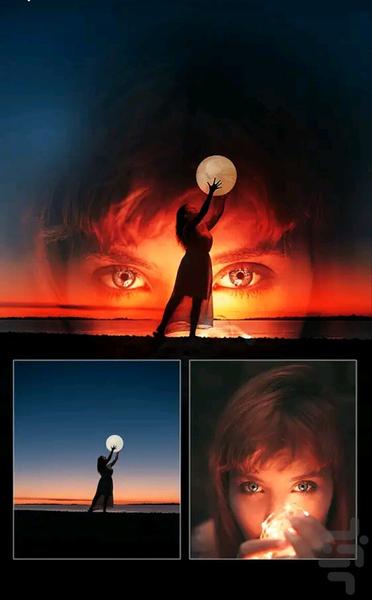 ترکیب عکس حرفه ای - عکس برنامه موبایلی اندروید