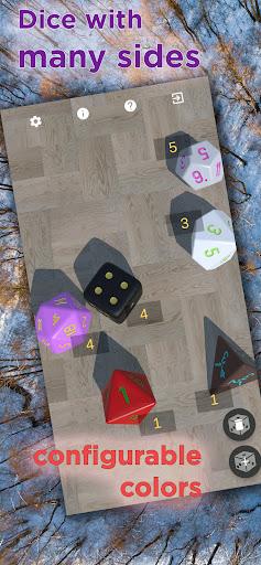 Dice 3D - Image screenshot of android app