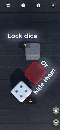 Dice ۳D - عکس برنامه موبایلی اندروید