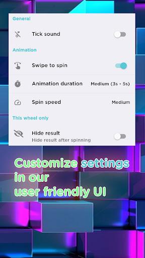 Spin The Wheel - Image screenshot of android app