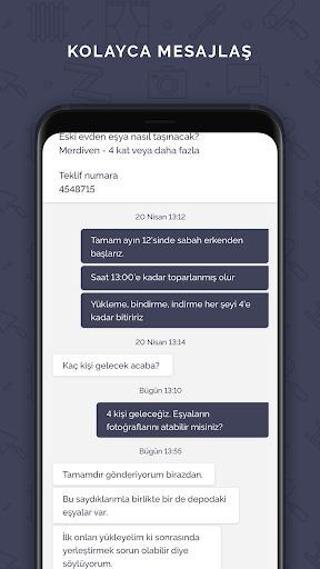 Armut Hizmet Veren - Image screenshot of android app