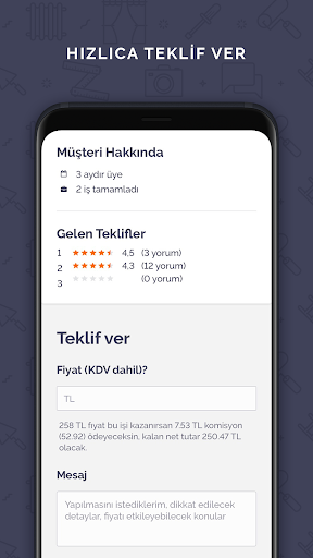 Armut Hizmet Veren - Image screenshot of android app