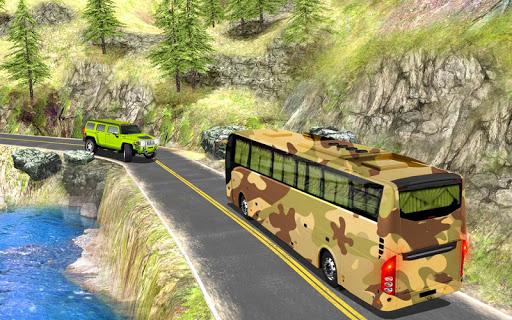 Army Bus Game : Bus Simulator - Gameplay image of android game