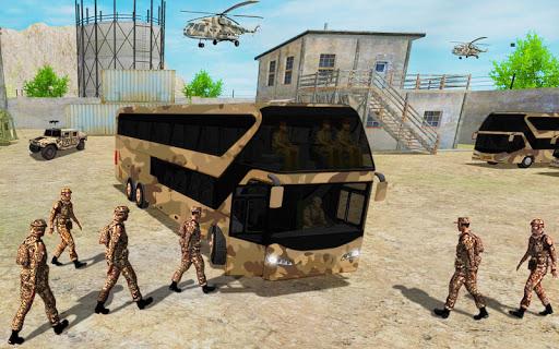 Army Bus Game : Bus Simulator - Gameplay image of android game