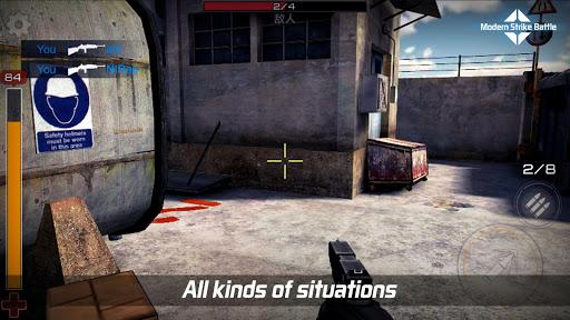 Modern Strike Battle: Shooting Army Games Free - Gameplay image of android game